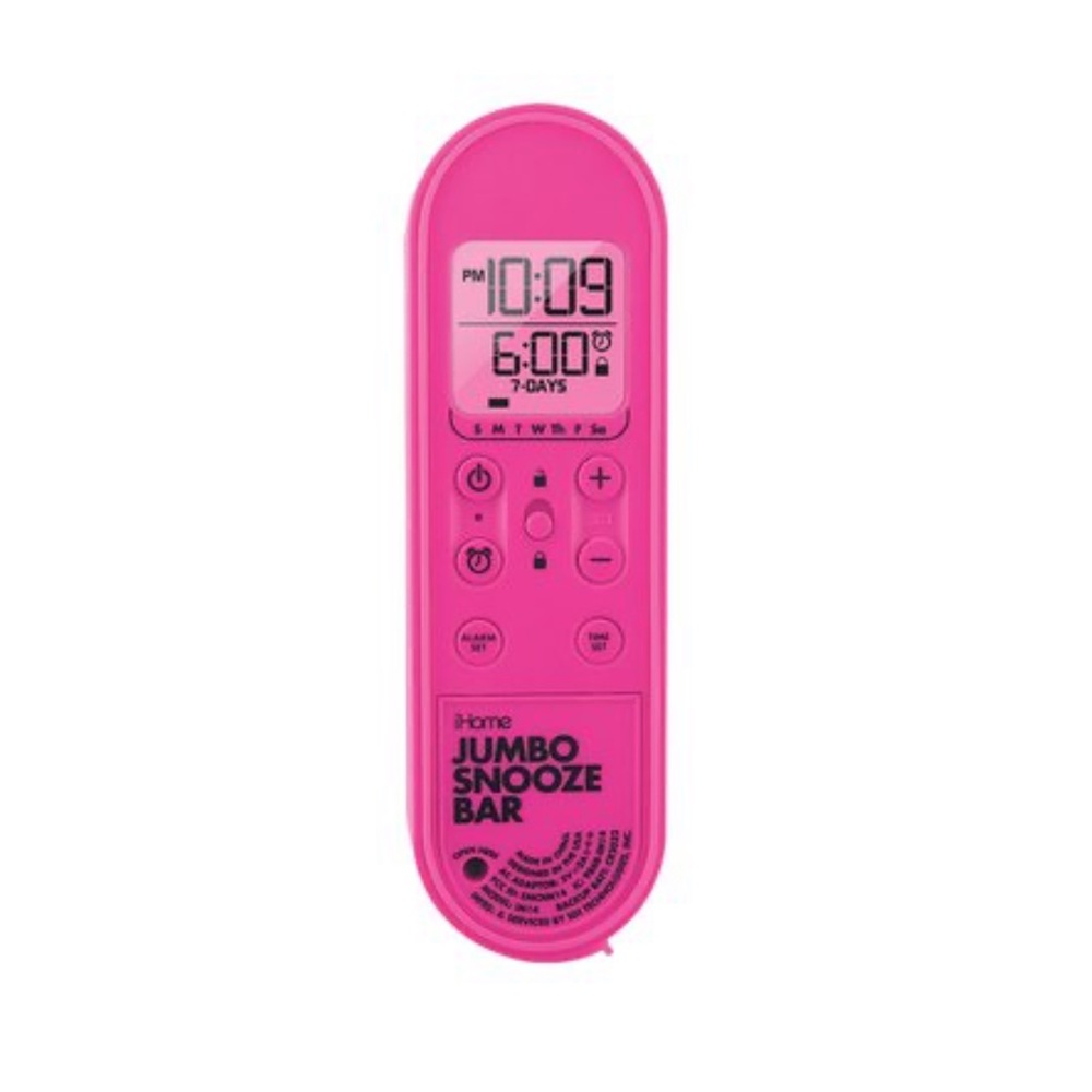iHome Jumbo Snooze Bar/ Speaker